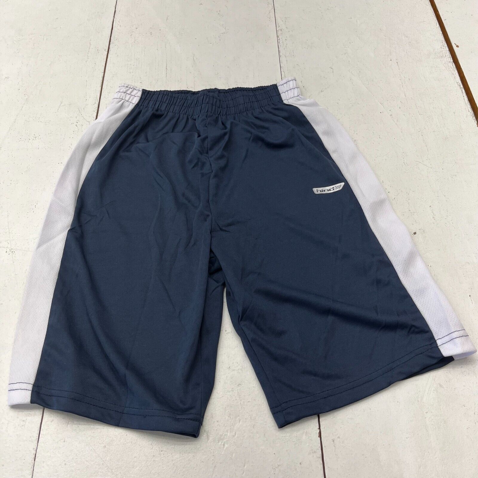 Hind Navy Blue & White Trim Athletic Shorts Boys Size Large (12)