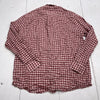 Johnnie O Top Shelf Westover Currant Red Plaid Button Up Long Sleeve Mens XXL