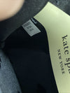 Kate Spade WLRU5372 Large Continental Zip Around Dawn Black Nylon Wallet
