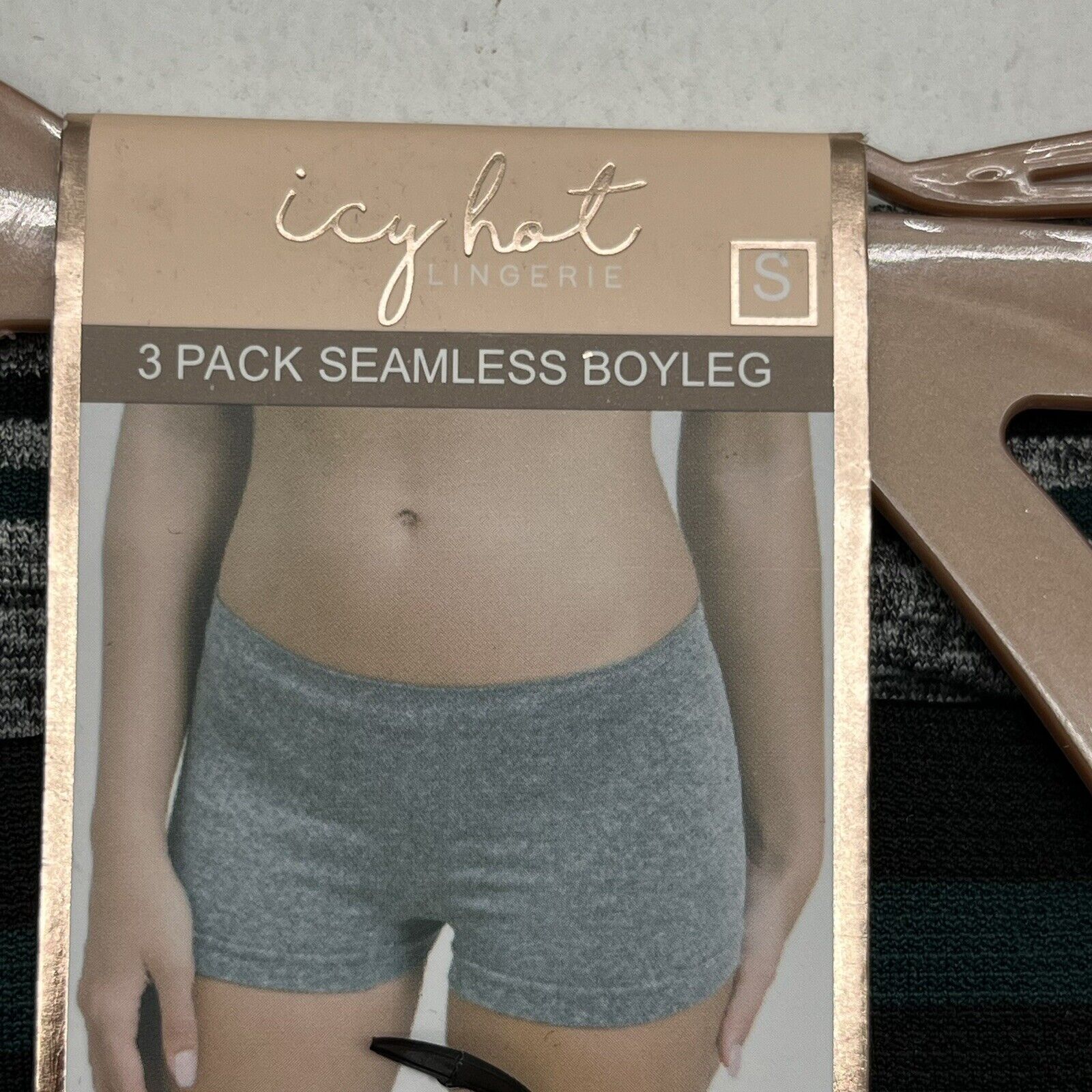 Icy Hot Lingerie 3 Pack Seamless Boyleg Underwear Women's Size Small N -  beyond exchange