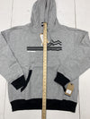 MV Sport Mens Grey Graphic Pullover Hoodie Size Large