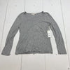 nordstrom collection womens Grey Heather Long Sleeve Size XL
