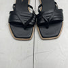Kaanas Makian Black Leather Strappy Thong Sandals Women’s Size 7 NWOB $149