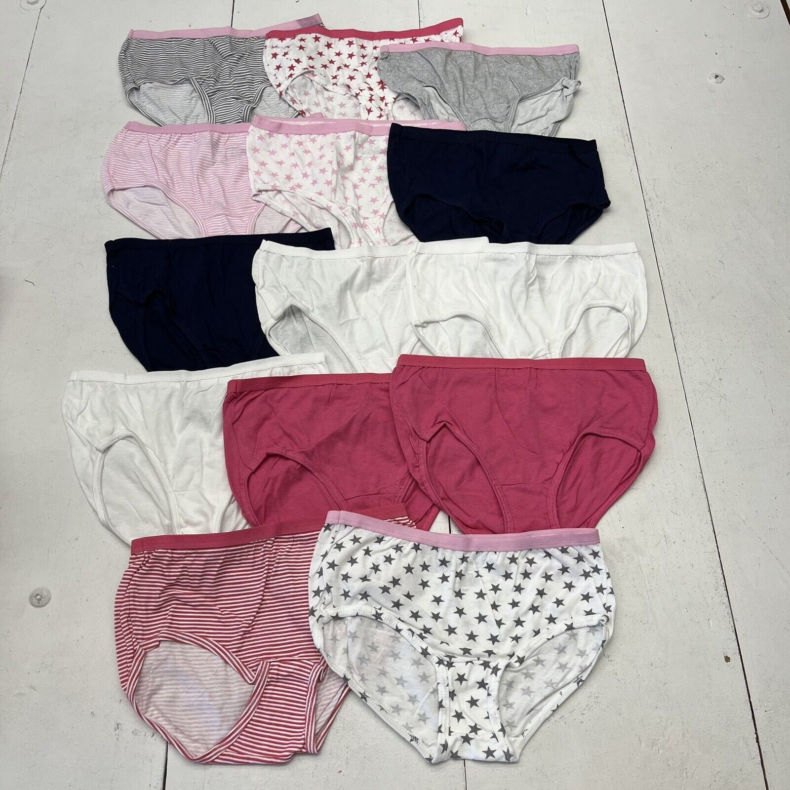 Fruit Of The Loom Multicolored 14 Pack Hipster Underwear Girls Size 14 -  beyond exchange