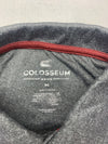Colosseum Mens Grey Red Alabama Polo Shirt Size Medium