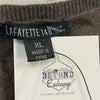Lafayette 148 Brown Merino Wool Sweater Vest Women Size XL NEW