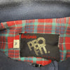 Vintage King Louie Blue Bomber Jacket Flannel Lined Made in USA Men size XL