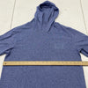 Vineyard Vines Blue Edgartown Long Sleeve Hoodie Logo T-Shirt Adult Size S