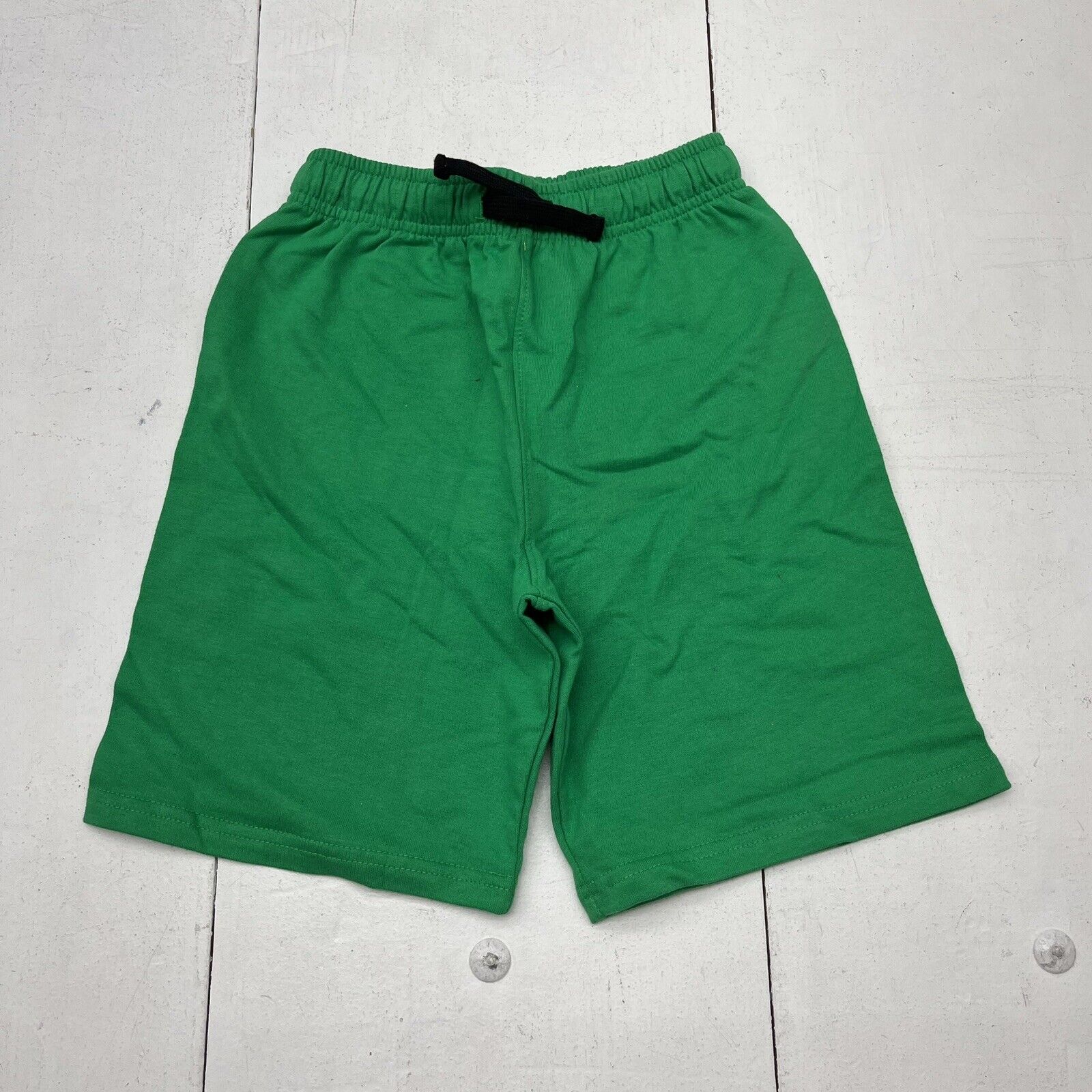Green Athletic Sweat Shorts Boys Size 7 NEW