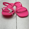 Old Navy Neon Pink Shiny-Jelly Sandals Women’s Size 9 NEW