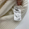 Calvin Klein White Knit 1/4 Zip Long Sleeve Sweater Youth Boys Size Large 14/16