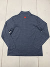Travis Mathew Mens blue 1/4 Zip Pullover Size Large