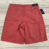 Polo Ralph Lauren Red Stretch Relaxed Fit 10” Shorts Men Size 32 NEW