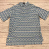 Vintage Polo Ralph Lauren Blue Short Sleeve Polo Shirt Men Size L Breast Pocket
