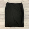 Joeffer Caoc Womens Black Full zip Leather Skirt Size 12