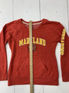 Fanatics Maryland Terrapines Red Pullover Sweater Womens Size Large