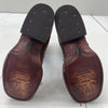 Jhonn Whaynee/J.W .Ranch Forever Brown The Galleon&quot; in Full Quill Ostrich Sz 9.5