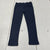 Ana Kids Navy Blue Waffle Knit Full-Length Leggings Girls Size 7