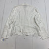international concepts womens White Lace Full zip Jacket Size XL