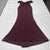 Nookie Camille Wine Red Off The Shoulder Gown Women’s Medium New Defect