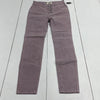 We the Free Sun Chaser Corduroy Skinny Pants Lilac Women’s Size 25 OB1067711
