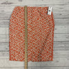 Lafayette 148 Womens Orange Skirt Size 12