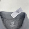 Gap Grey Short Sleeve Stretch Pique Polo Mens Size XS New
