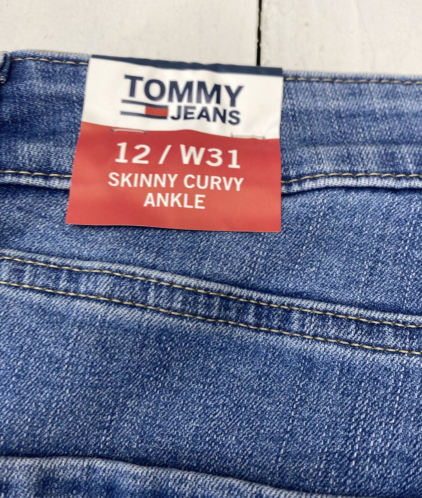 Womens Curvy Jean Size New TOBKOFZC 12/31 Ankle Skinny - Tommy beyond exchange Hilfiger