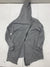 Divided H&M Womens Grey Asymmetric Zip Up Jacket Size Large