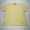 Fear Of God Essentials Yellow Mock Neck Short Sleeve T Shirt Mens XL