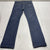 Levi’s 501 Original Fit Straight Let Button Fly Dark Wash Blue Jeans Mens 33x34