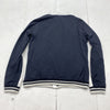 ARMANI JUNIOR White/Navy Blue Tracksuit Jacket Youth Size 16A 175cm