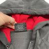Colosseum Athletics Red Grey Nebraska Huskers Zip Up Jacket Mens Size Small