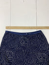 Diane Von FurstenBerg Blue Polka Dot Skirt Size 12