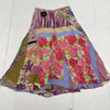 Vintage Drama Multicolored Multi Printed MIDI Skirt Women’s 8 New