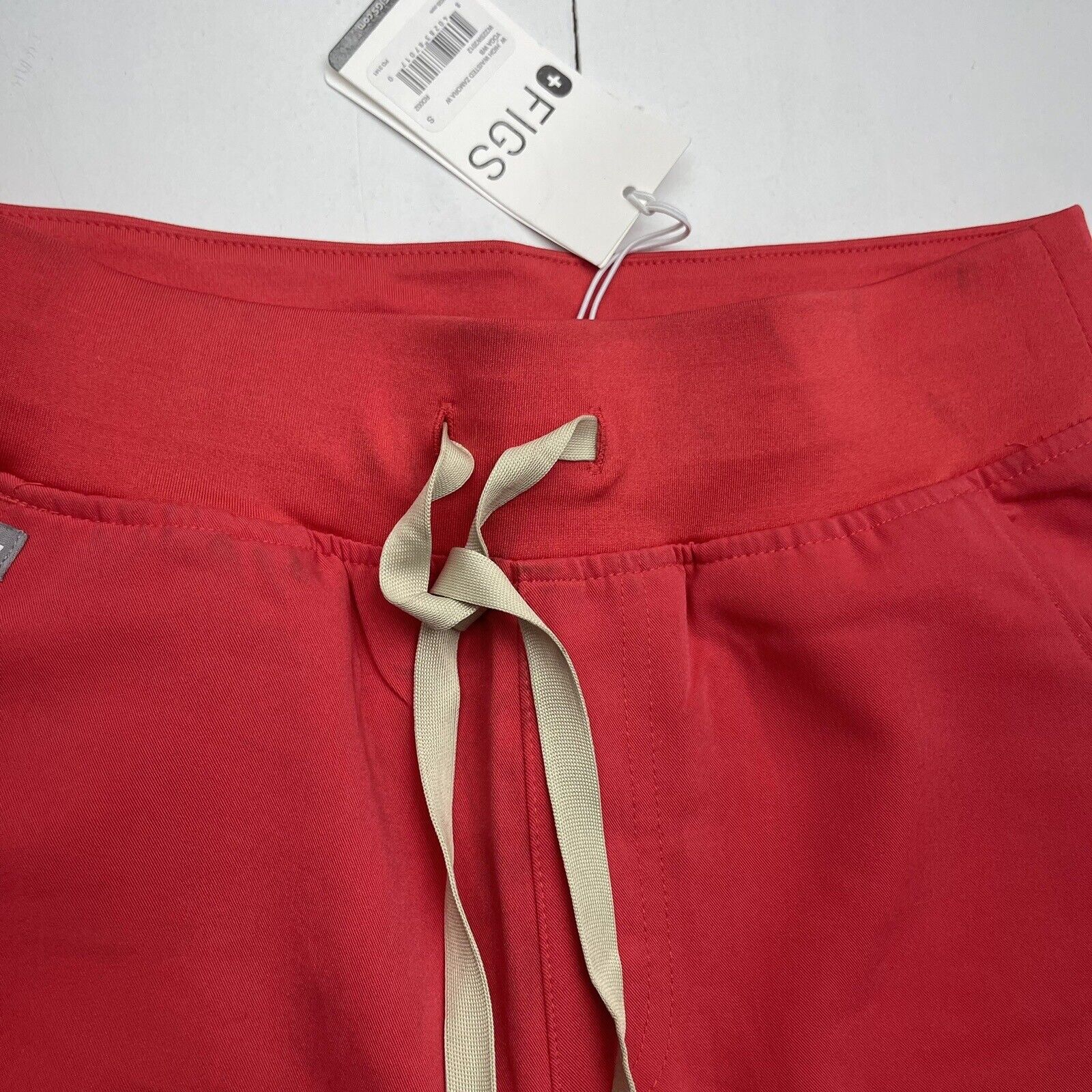 Figs High Waisted Zamora Jogger Scrubs Red Women's Small New Defect $4 -  beyond exchange