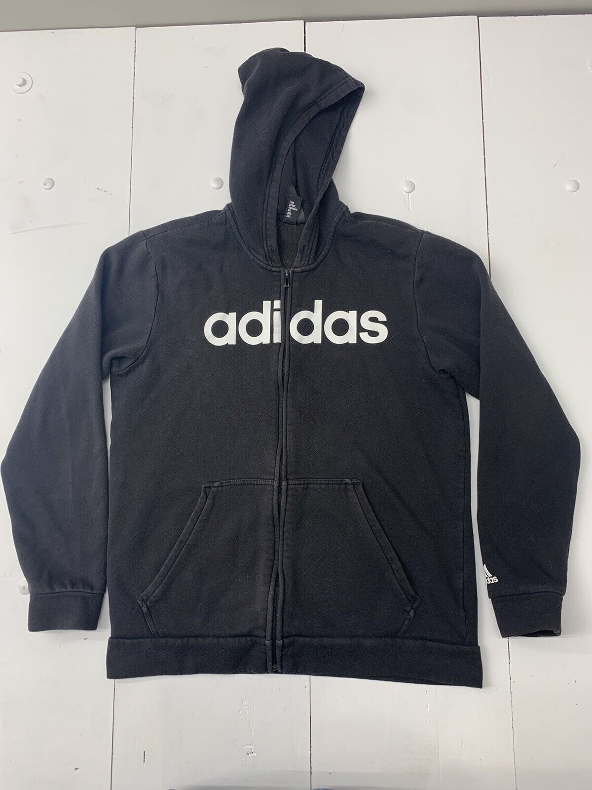 Black exchange Adidas - beyond Size Mens Full zip Large Jacket