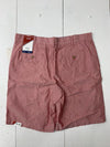 Izod Mens Red Newport Oxford Shorts Size 36