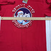 Hanes Beefy Red Eskimo Joes Christmas 2011 Santa Graphic 2-Side Men’s Size M
