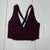 BDG Urban Outfitters Maroon Cropped Criss Cross Back Tank Women’s Small New