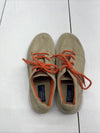 Polo Ralph Lauren Faxon Casual Canvas Tan Orange Lace Up Shoes Mens Size 6*