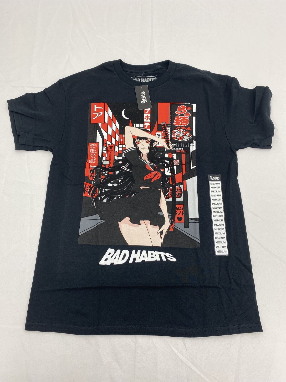 Spencer's Bleach Aizen Anime Graphic T-shirt in Black, Size Medium | eBay