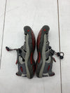 Keen Kids Gray Red Elastic Tie Shoes Size 2
