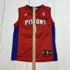 Detroit Pistons Red Basketball Billups Jersey Boys Size Medium