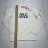 Preppy Girl Palm Beach Sweater White Navy Youth Girls 8 New Defect