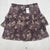 Lauren Ralph Lauren Georgette Crinkle Purple Mini Skirt Women’s 4 New