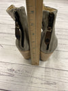 Rag &amp; Bone NEWBURY Bootie Taupe Nubuck Leather Zipper Back Women Size US 9 EU 39