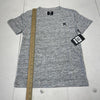 Hurley Grey Space Dye Short Sleeve T Shirt Youth Boys Medium New
