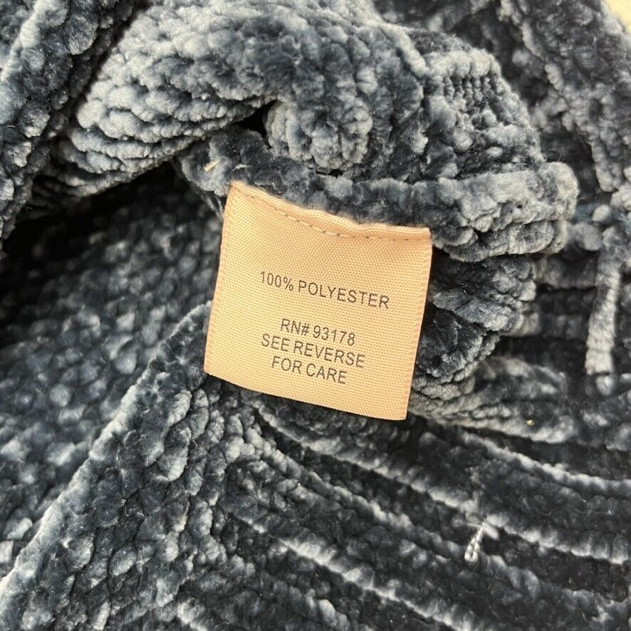 Philosophy Blue Velvet Knit Sweater Women's Size Medium - beyond exchange