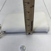 White Faux Grain Leather Zip Around Wallet Wristlet